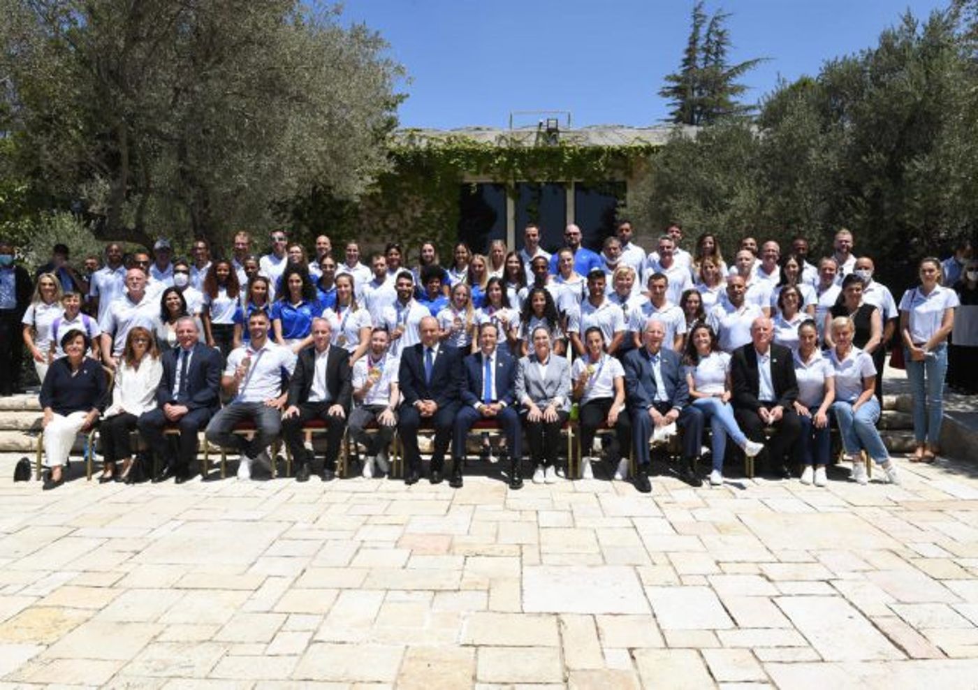 הנשיא ורה"מ אירחו את ספורטאי טוקיו באירוע מיוחד
