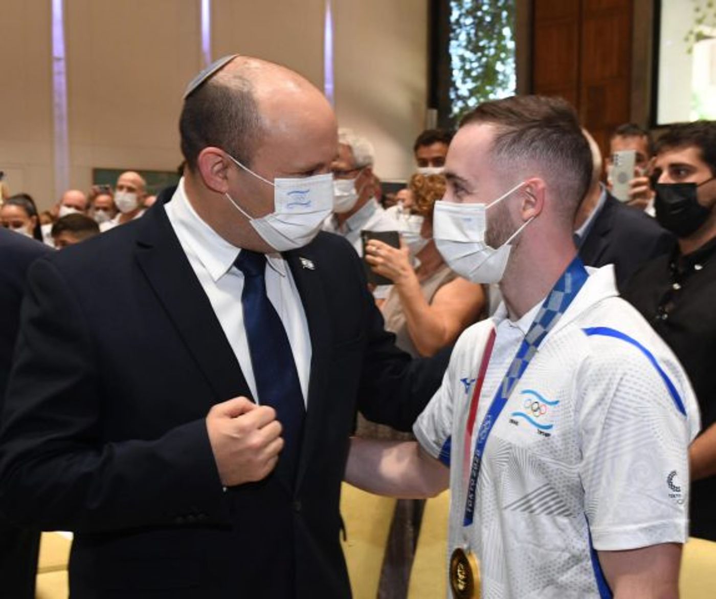 הנשיא ורה"מ אירחו את ספורטאי טוקיו באירוע מיוחד