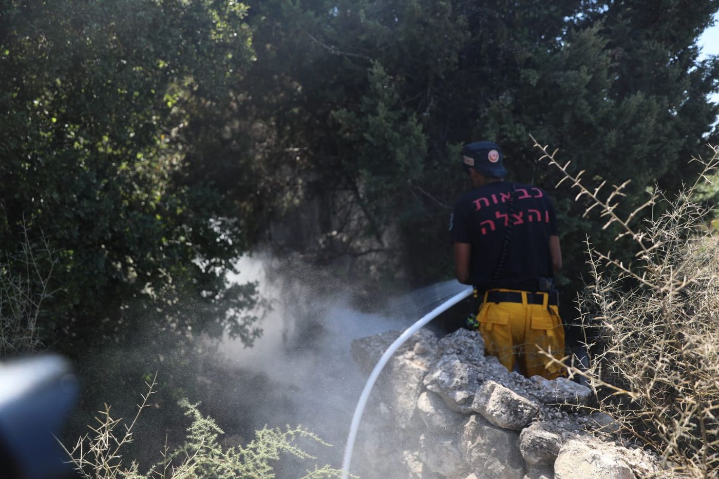מבצע הכיבוי נמשך: תושבים הורשו לחזור לבתיהם