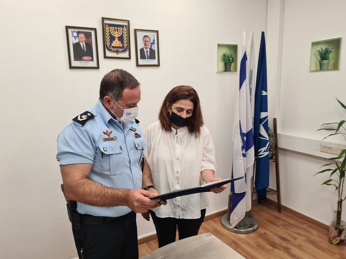 טקס ההשבעה למשטרה