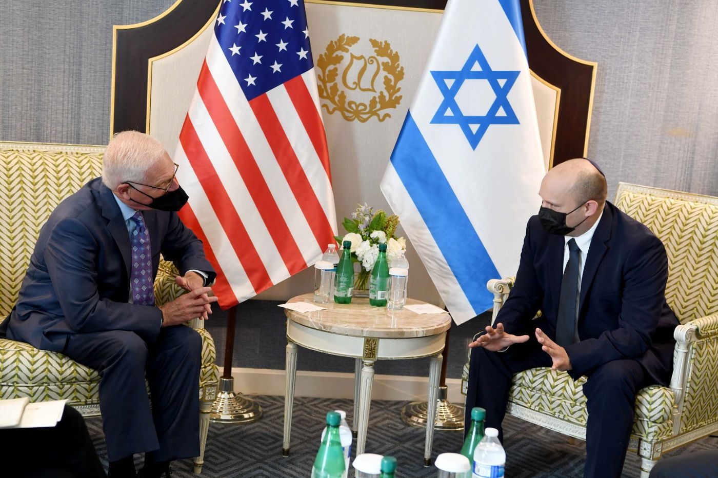 פגישה מדינית ראשונה לבנט בביקור בארה"ב