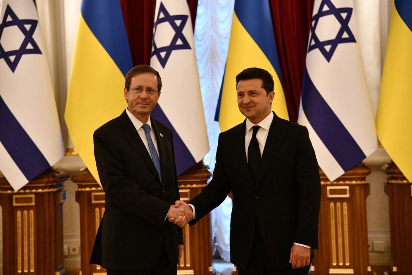 נשיא אוקראינה להרצוג: "זכרון השואה קדוש לנו"