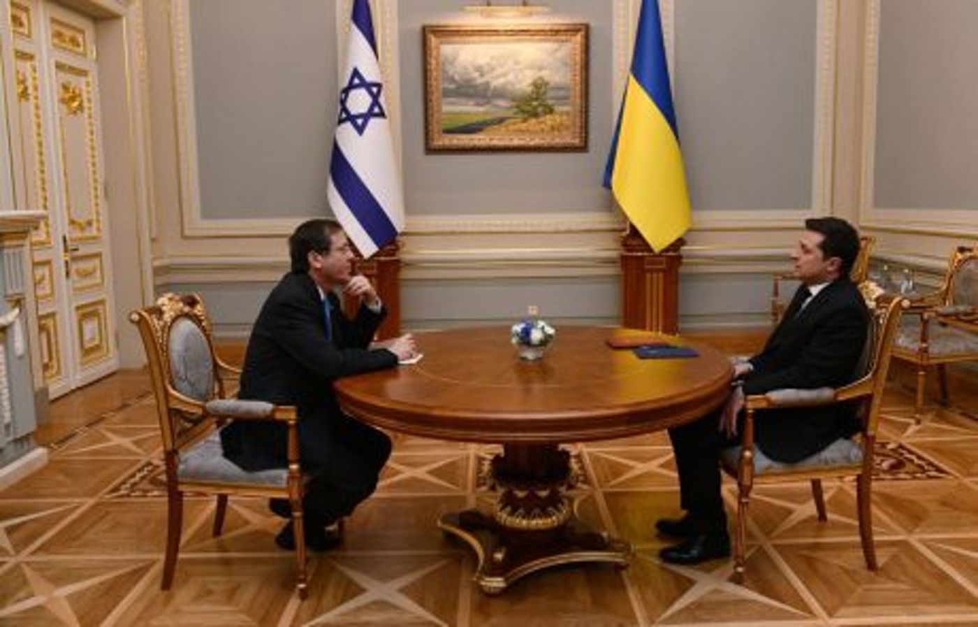 נשיא אוקראינה להרצוג: "זכרון השואה קדוש לנו"