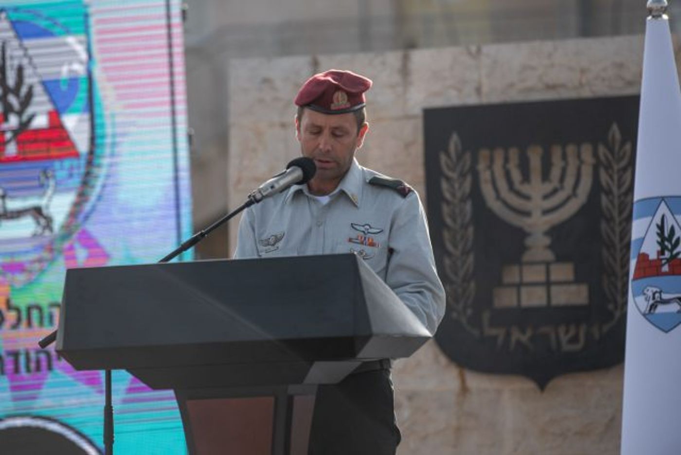 נכנס לתפקידו מפקד אוגדת אזור יהודה ושומרון