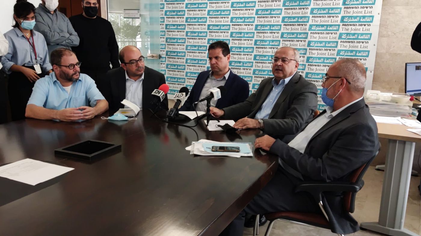 חברי הרשימה המשותפת