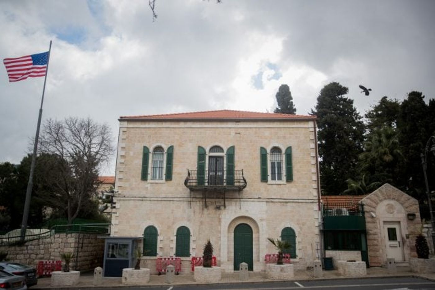 הקונסוליה האמריקאית בירושלים (יונתן זינדל\פלאש90)