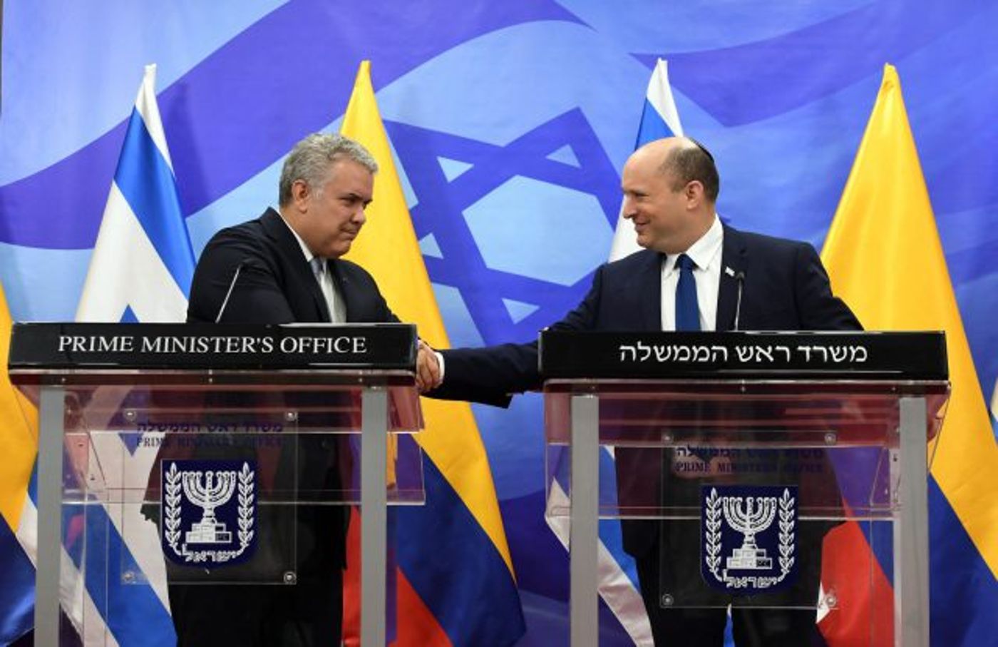 נשיא קולומביה הזמין את בנט: יחסים חזקים מאי פעם