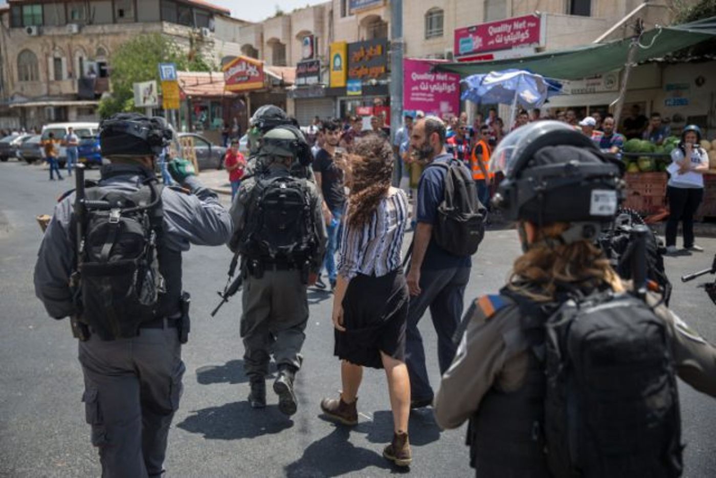 "לא לאזלת היד המשטרתית מול הטרור נגד התושבים"