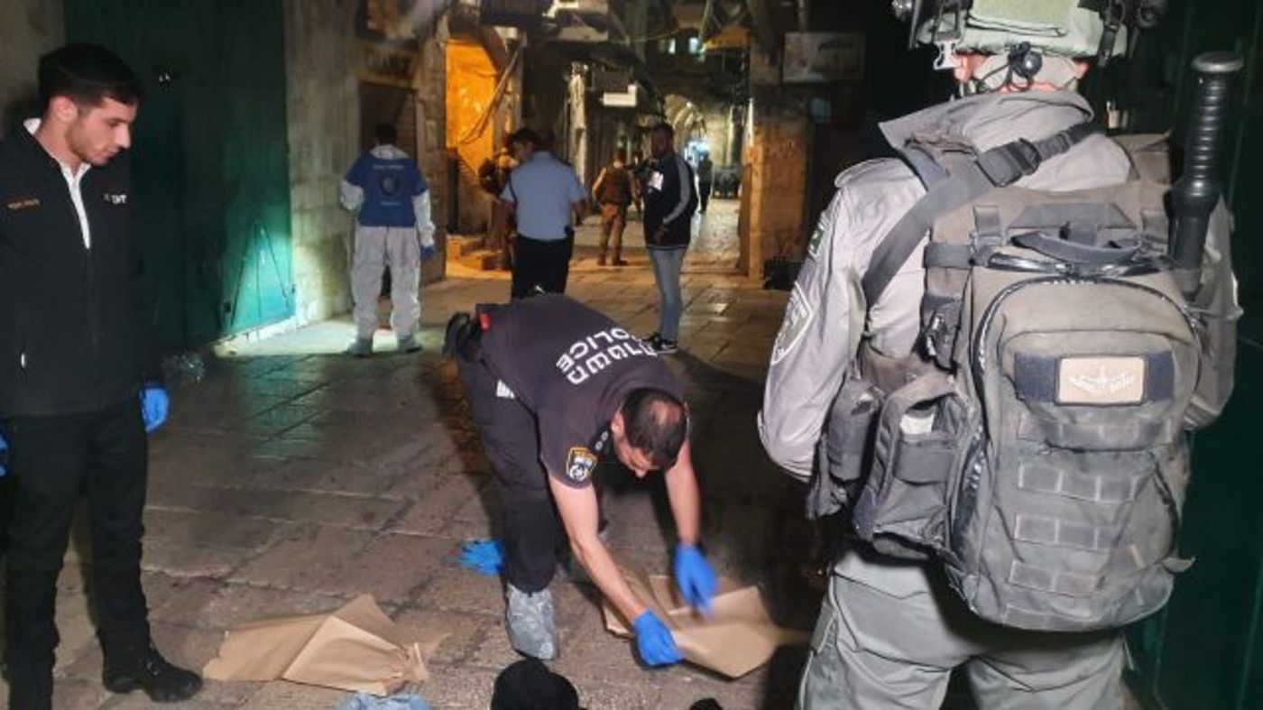 שני לוחמי מג"ב נפצעו בפיגוע דקירה בירושלים