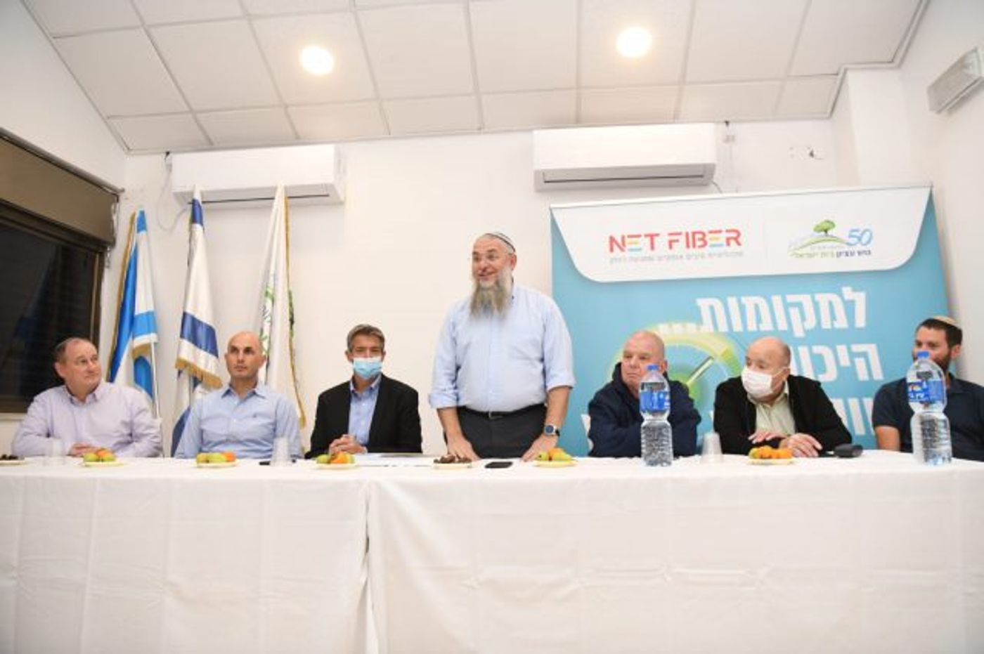 היישוב הראשון בגוש עציון חובר לסיב אופטי