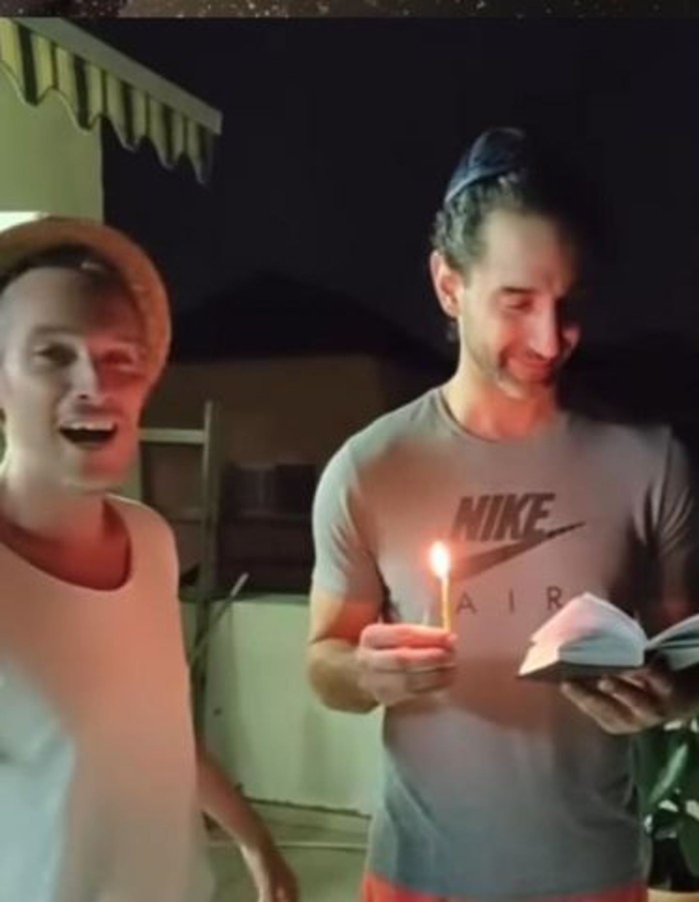 לירון, מנו ושי בהדלקת הנרות המשותפת