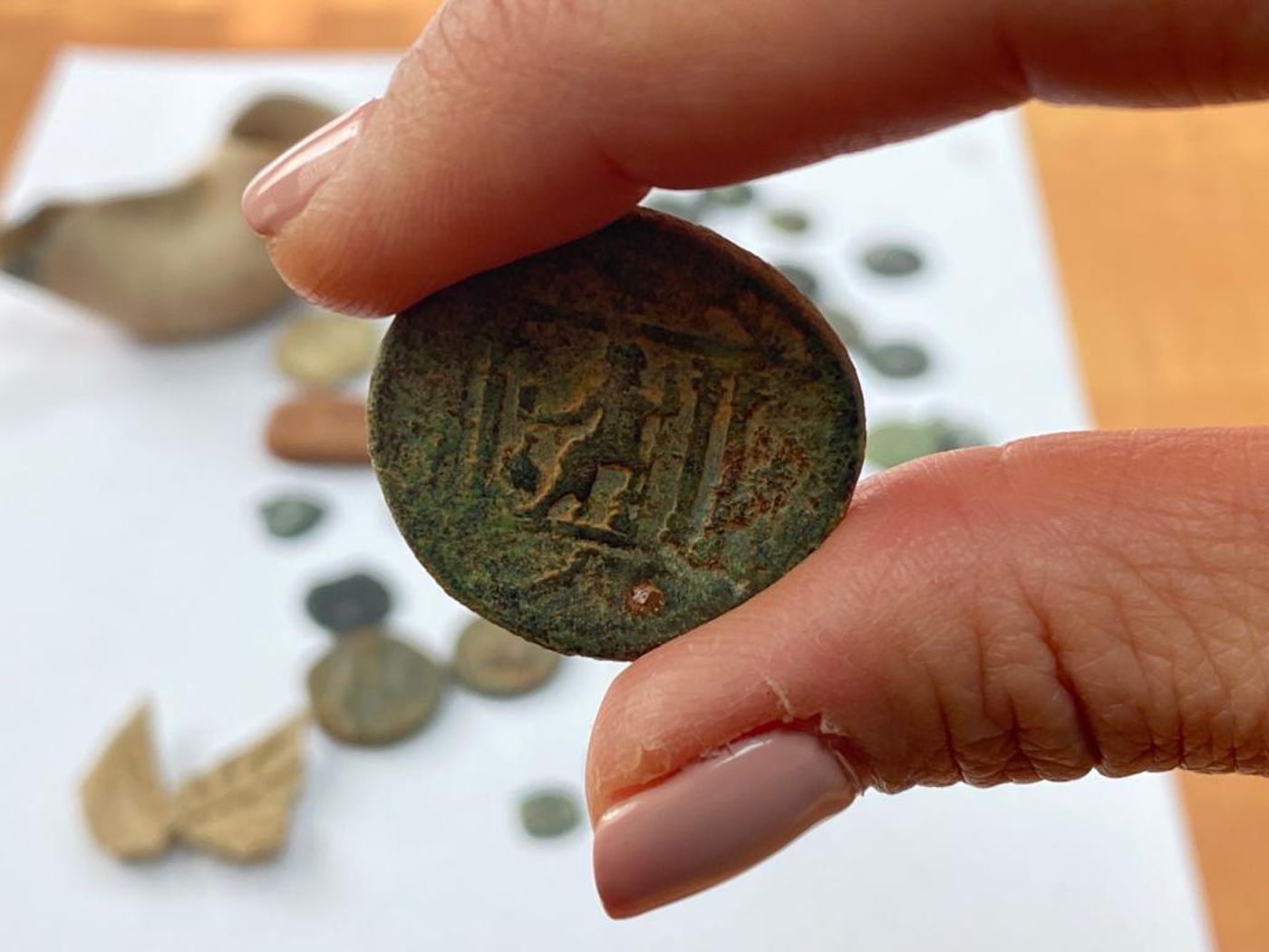 כך מטבע חשמונאי נתפס אצל ערבי במזרח ירושלים