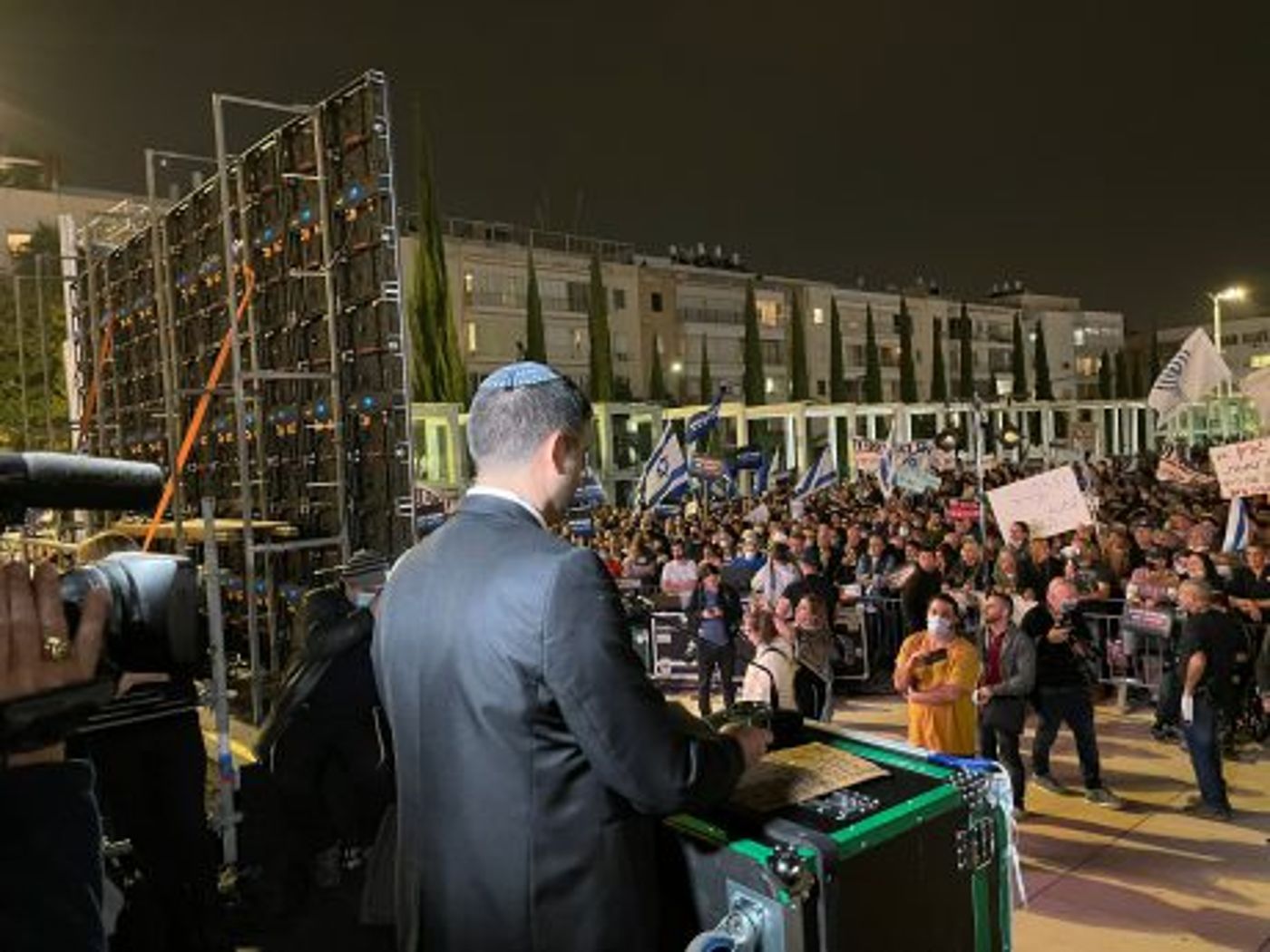 אלפים בהפגנת הימין: "זו מלחמה על הקשר היהודי"
