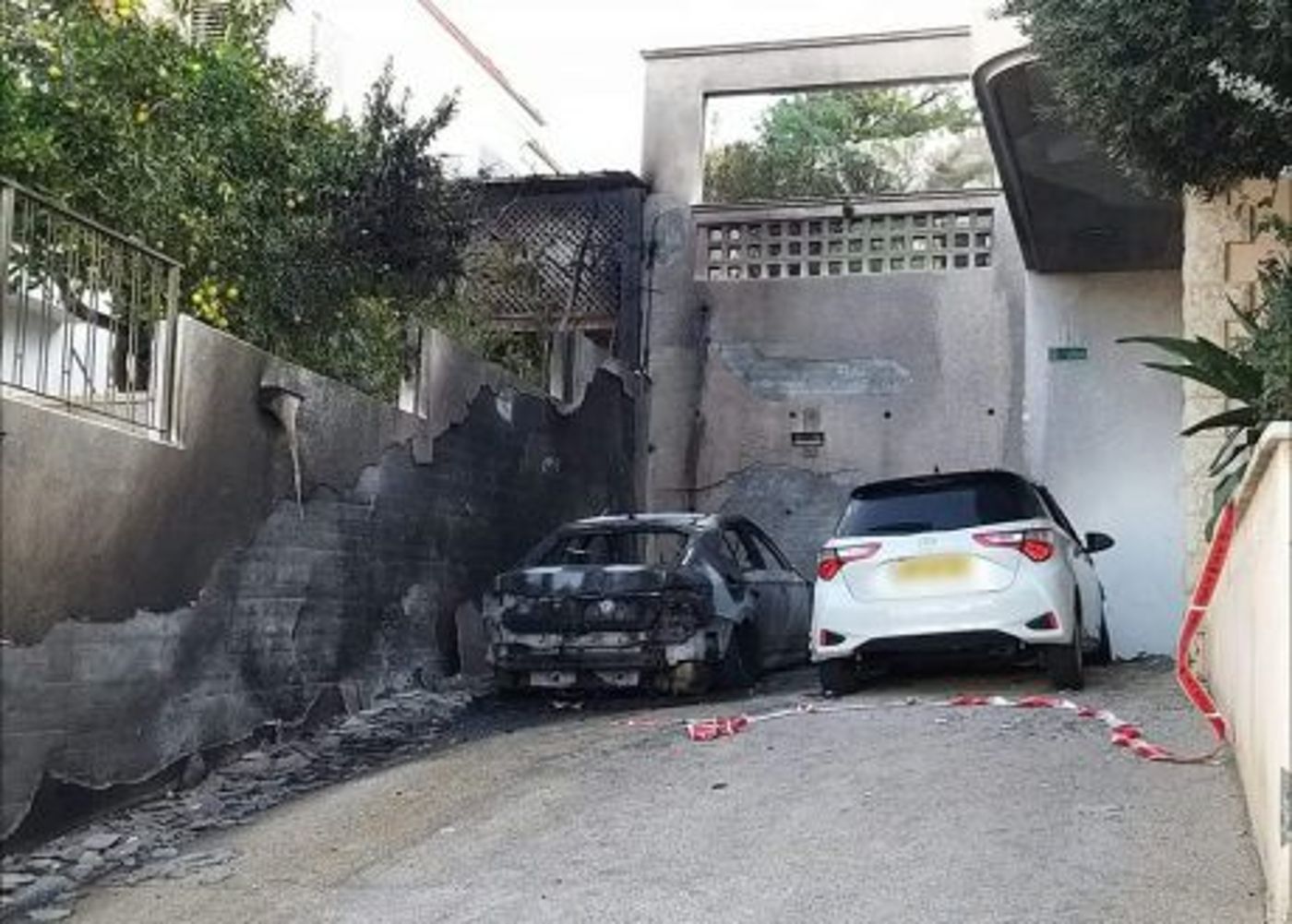 חשד להצתה: רכבו של ראש העיר עלה באש • צפו