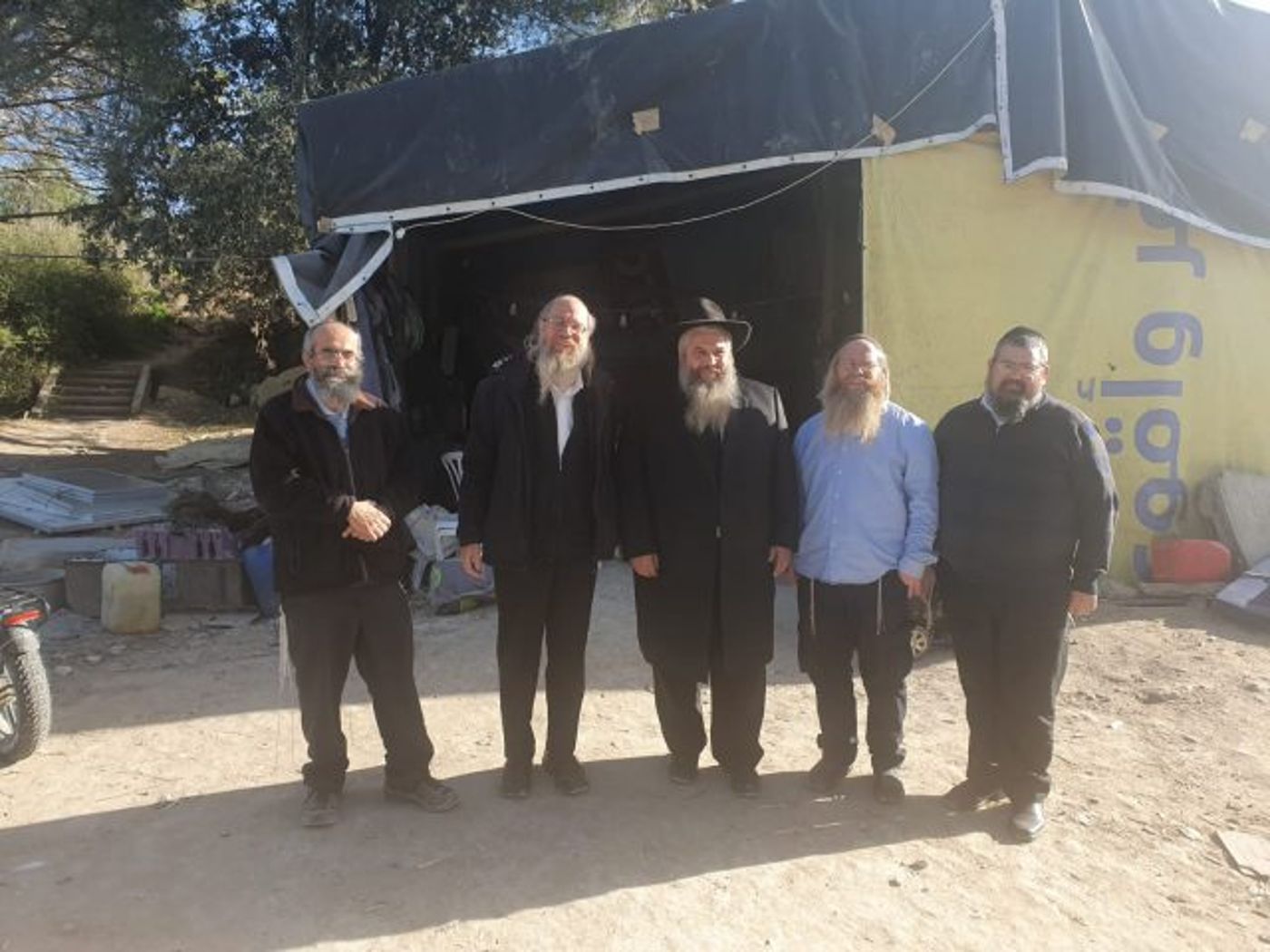 רבה הראשי של אוקראינה ביקר בחומש וחיזק את תלמידי הישיבה