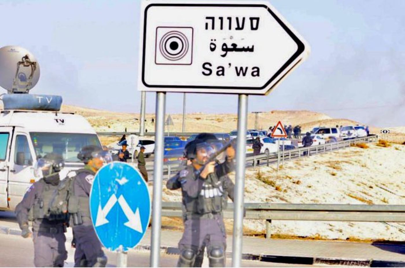 בדואים מתפרעים באזור הנטיעות: 3 פצועים