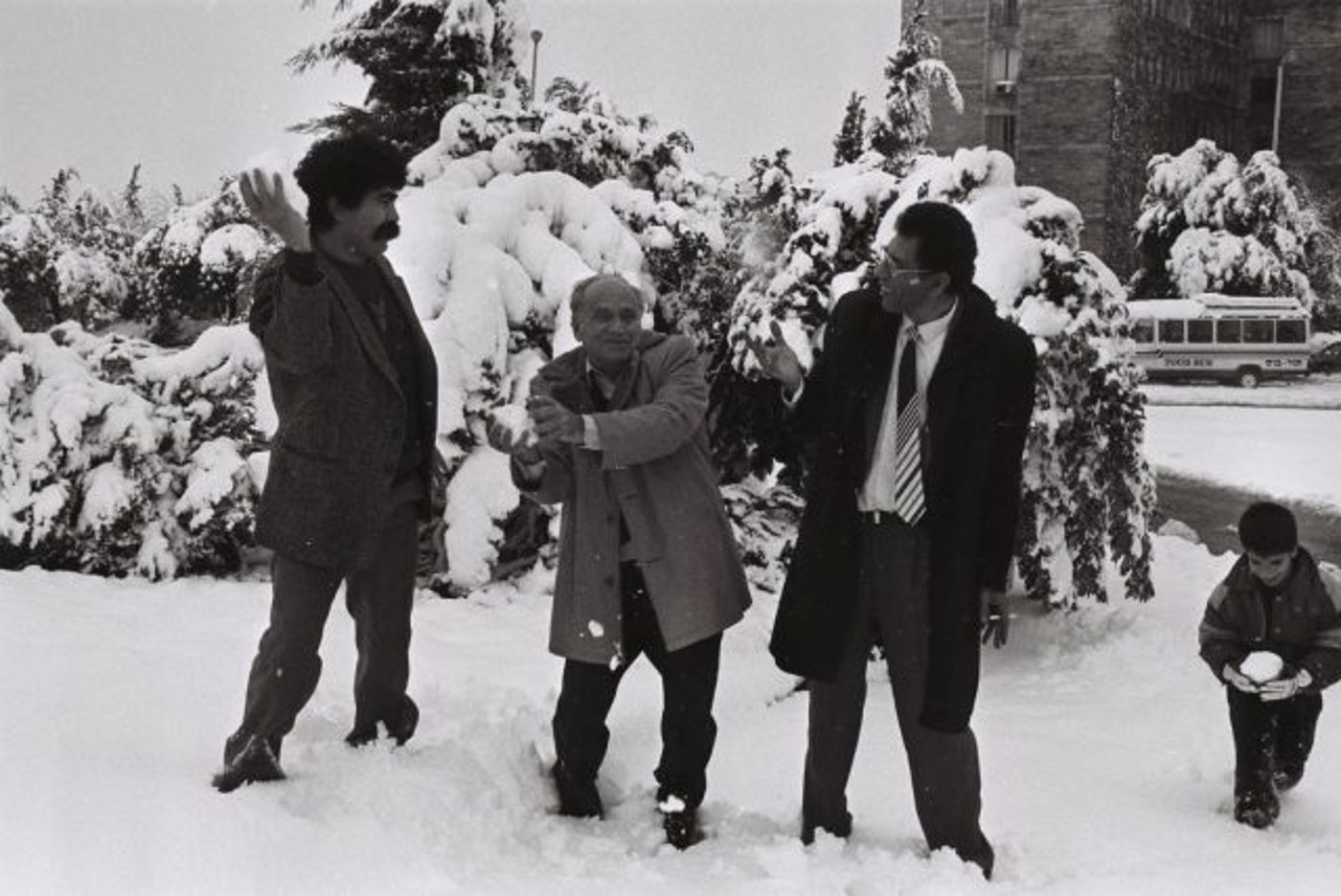 שלג בכנסת שנת 1992