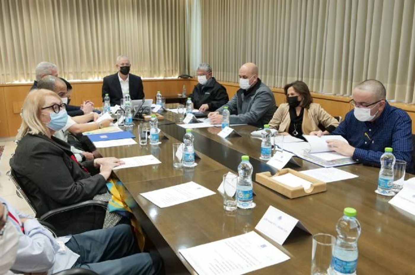גנץ וצוות הוועדה