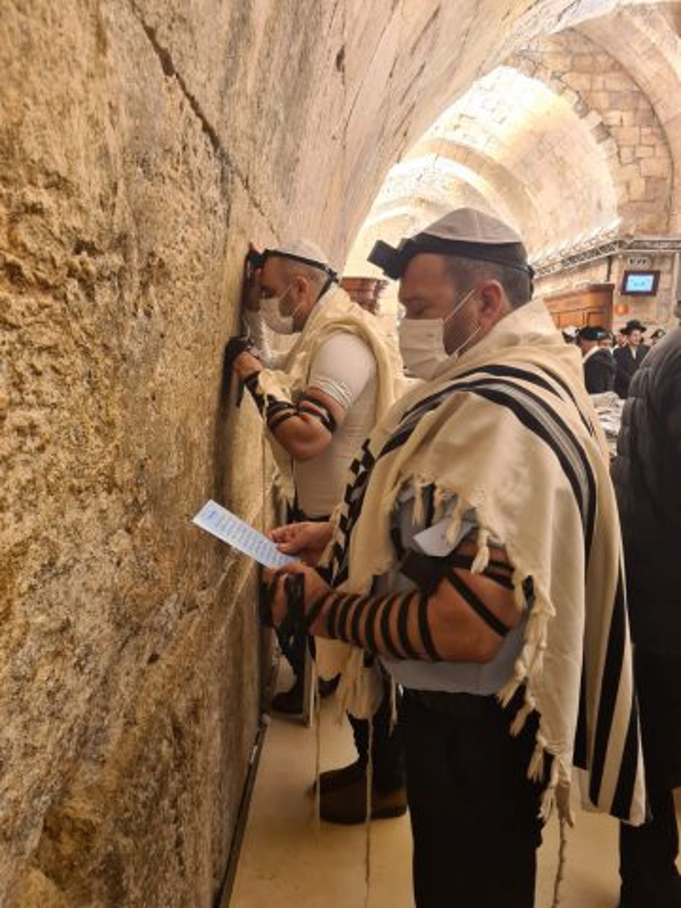 המפכ"ל בכותל המערבי (דוברות המשטרה)