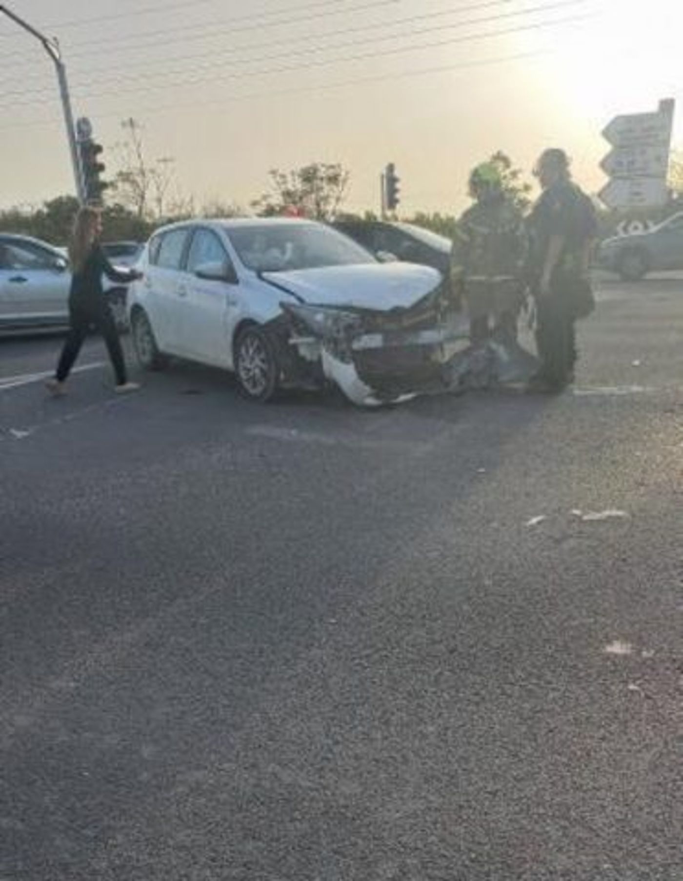 ענהאל שמואלי עברה תאונת דרכים קשה