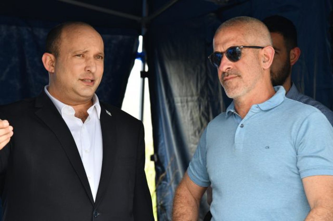 בנט עם ראש השב"כ (חיים צח, לע"ם)