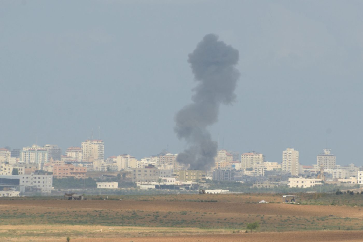 צה"ל תקף יעדים של חמאס בעזה. צפו בתיעוד