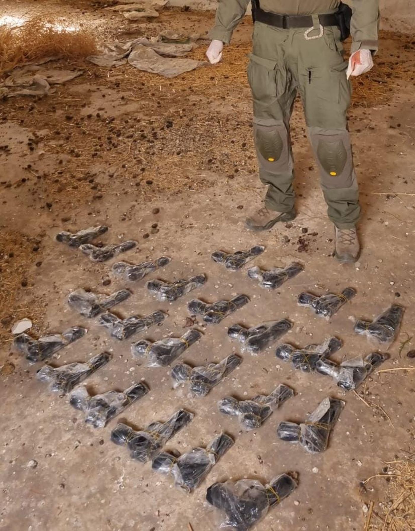 סוכלה הברחת עשרות כלי נשק מירדן