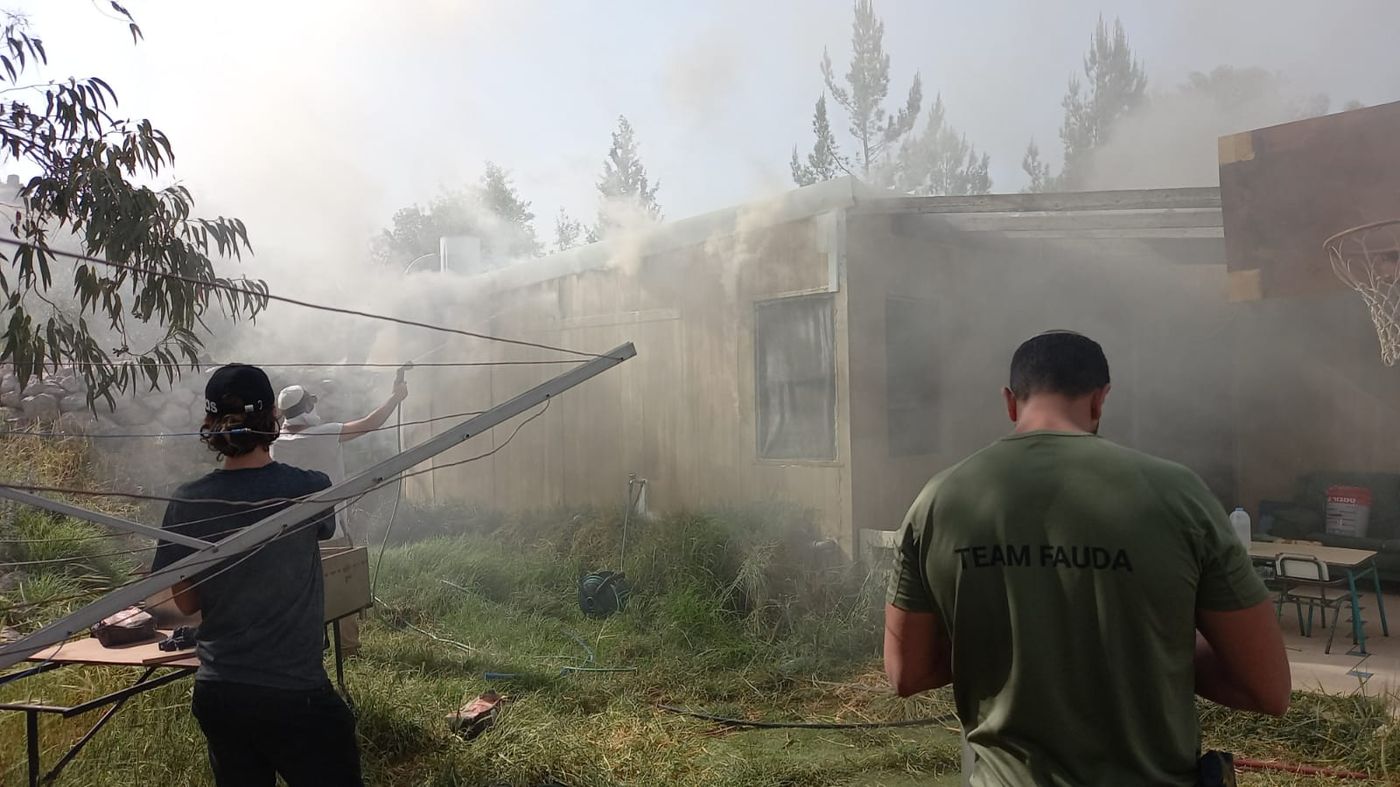 שריפה בגבעת רונן; האש נתפסה באחד הבתים