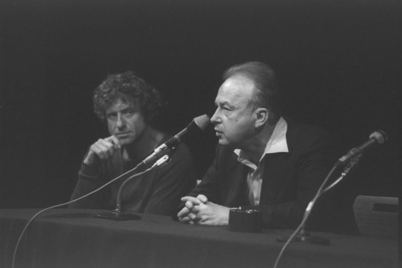 עם ראש הממשלה רבין בשנת 1977 (סער יעקב, לעם)