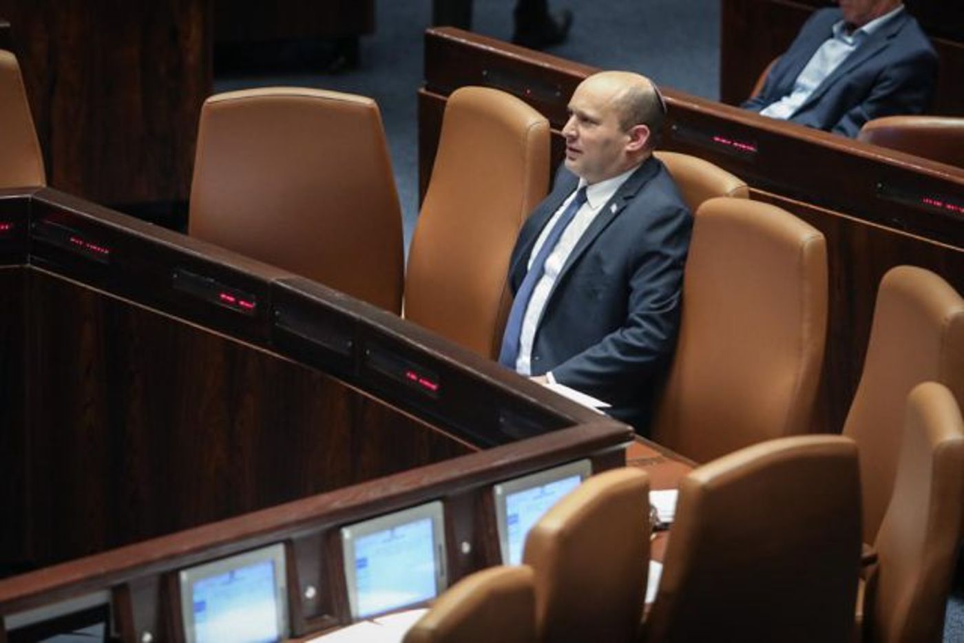 נפתלי בנט במליאה (חיים גולדברג)