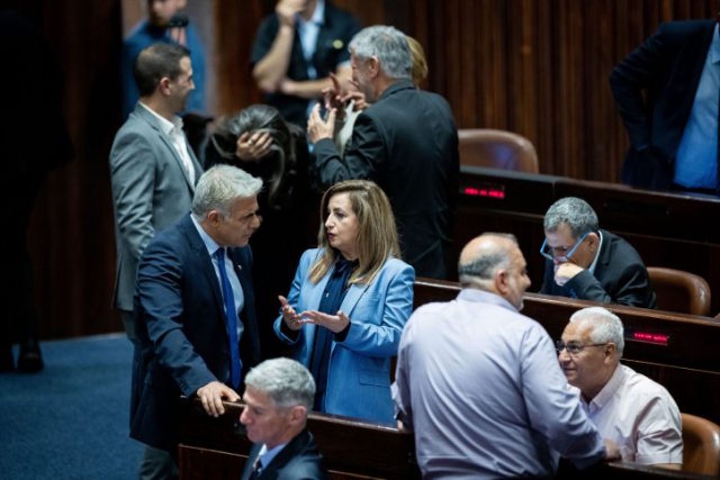 לפיד וזועבי במליאה