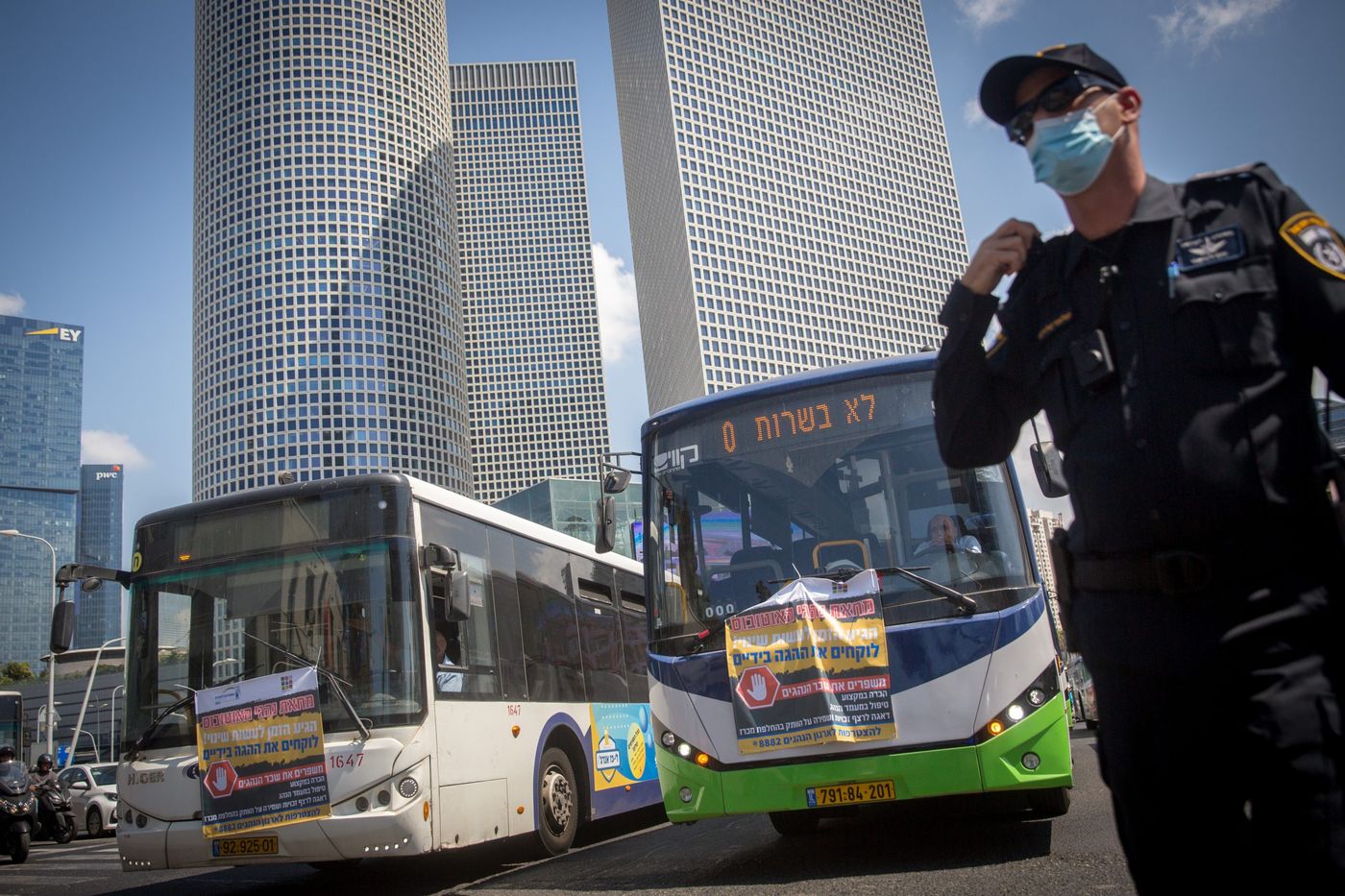 ביום שני: שוב שביתת אוטובוסים בירושלים וחיפה