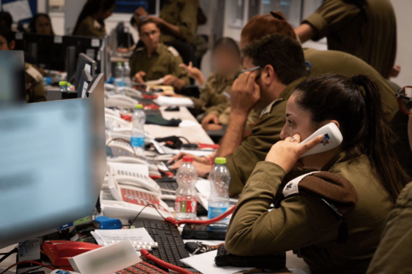 החמ"לים עבדו מסביב לשעון (דובר צה"ל)