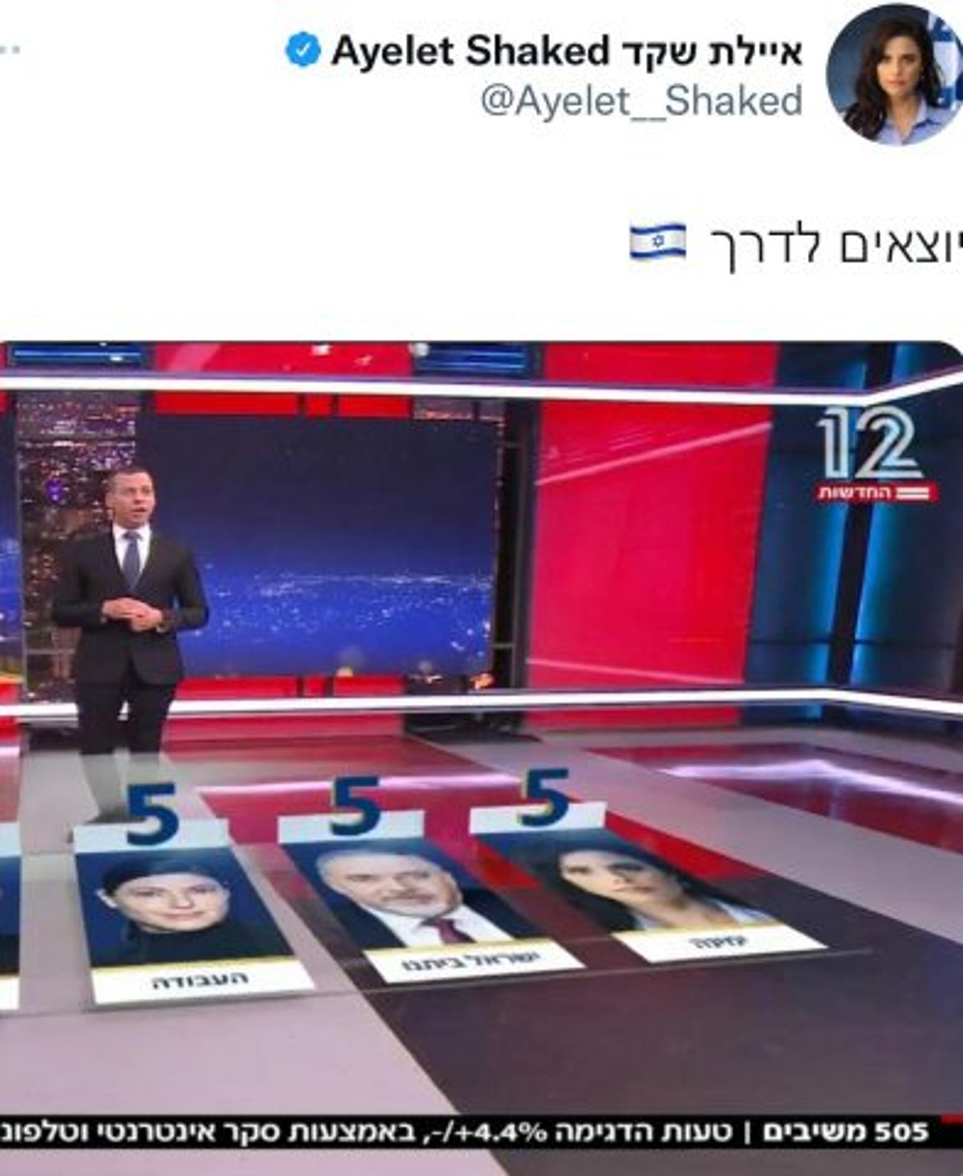 איילת שקד בתגובה ראשונה אחרי החלטת בנט