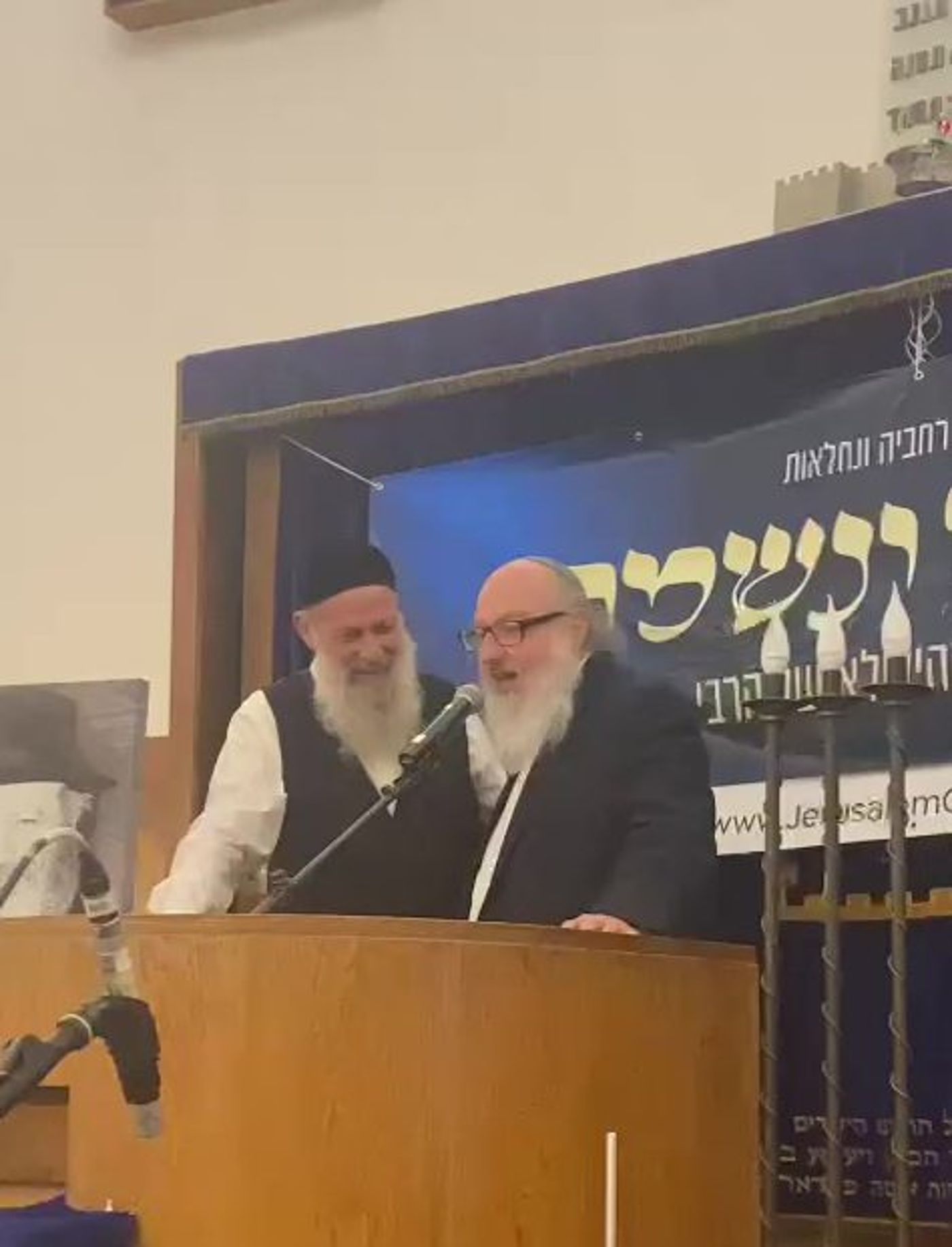 מרגש: שולי רנד ויונתן פולארד נפגשו
