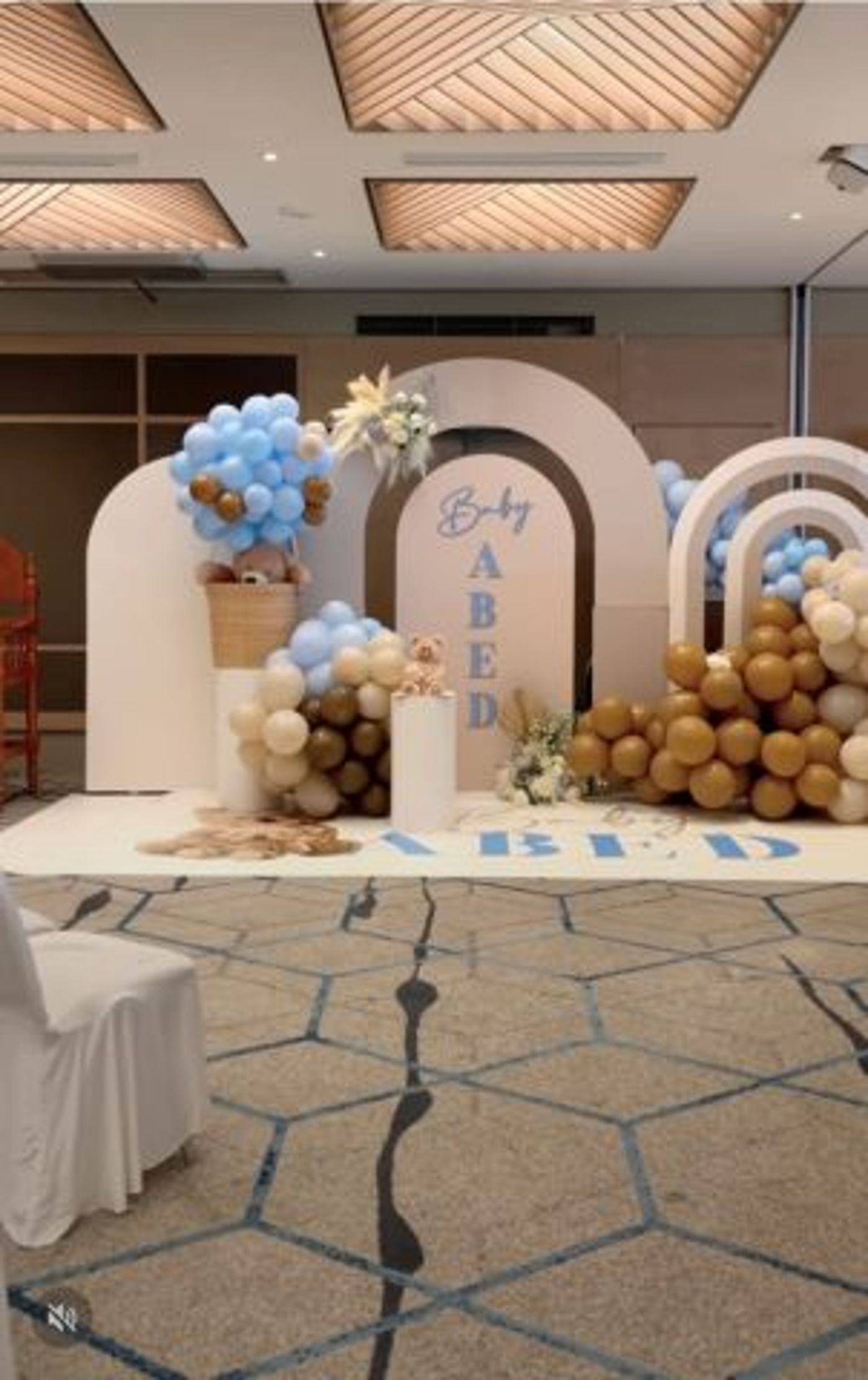 הברית המושקעת בהילטון (צילום מסך מתוך אינסטגרם)