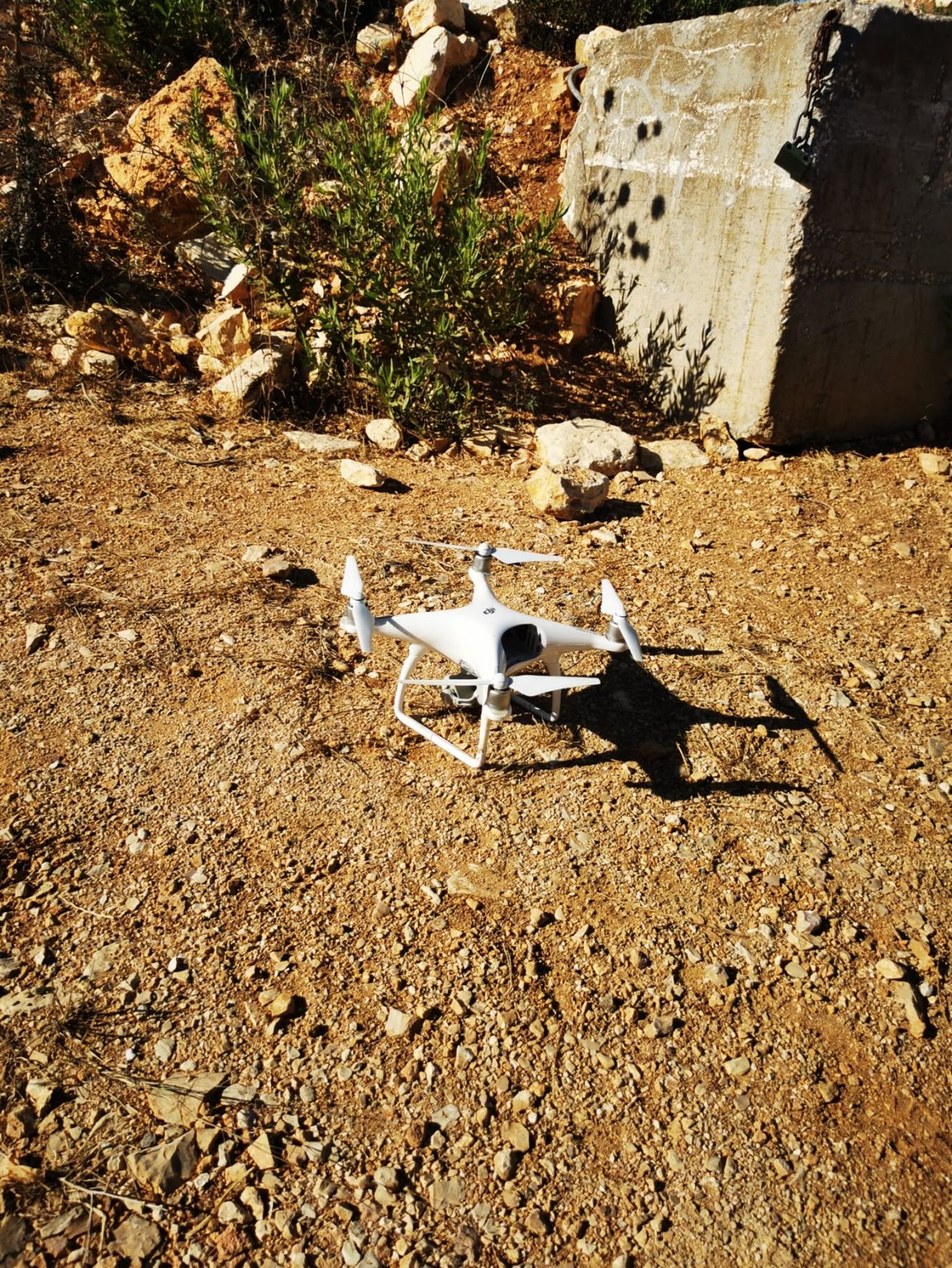 צה"ל הפיל רחפן של חיזבאללה בגבול לבנון