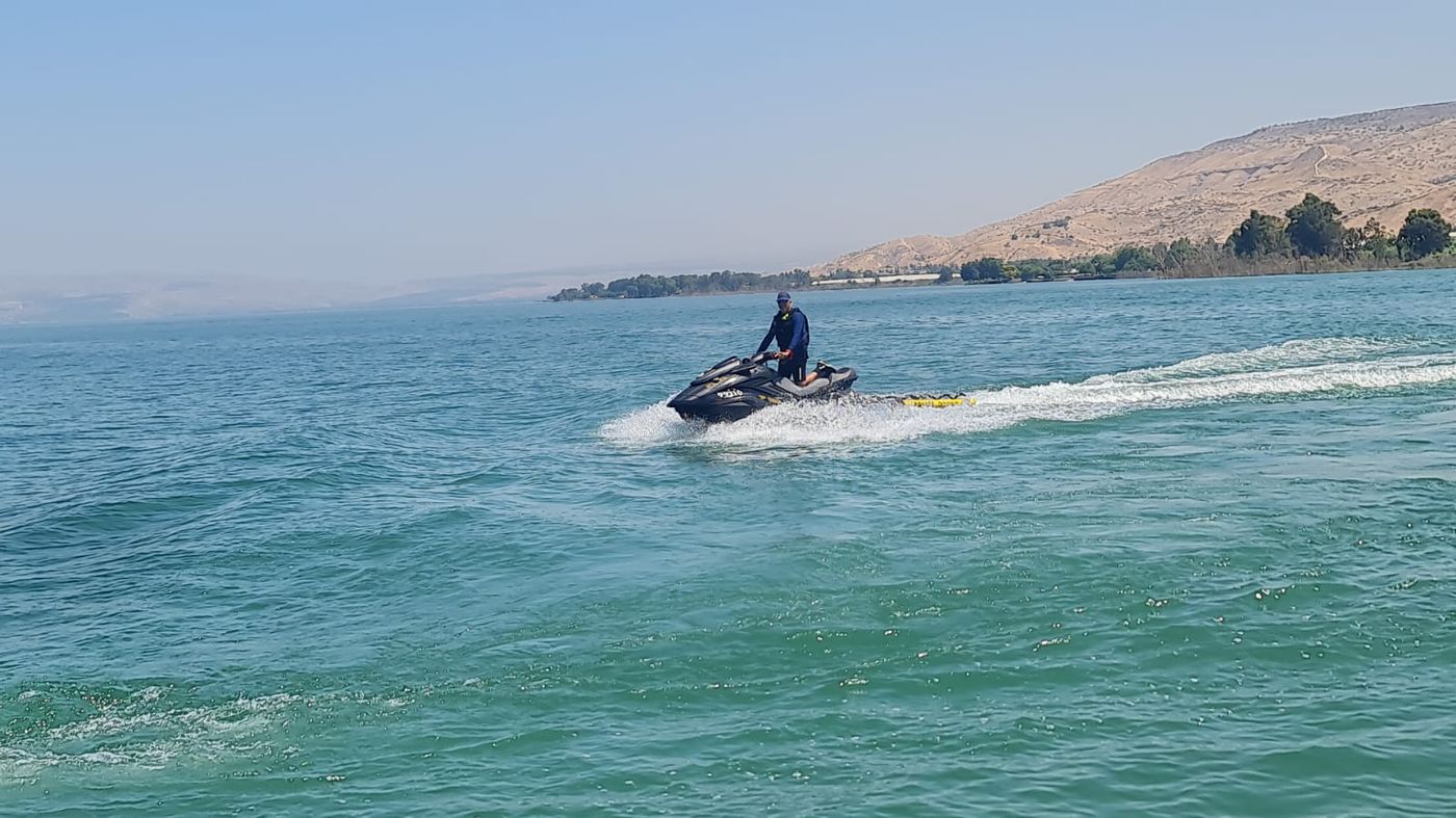 חיפושים אחר נעדר שנפל לכנרת ביום שישי ונעלם