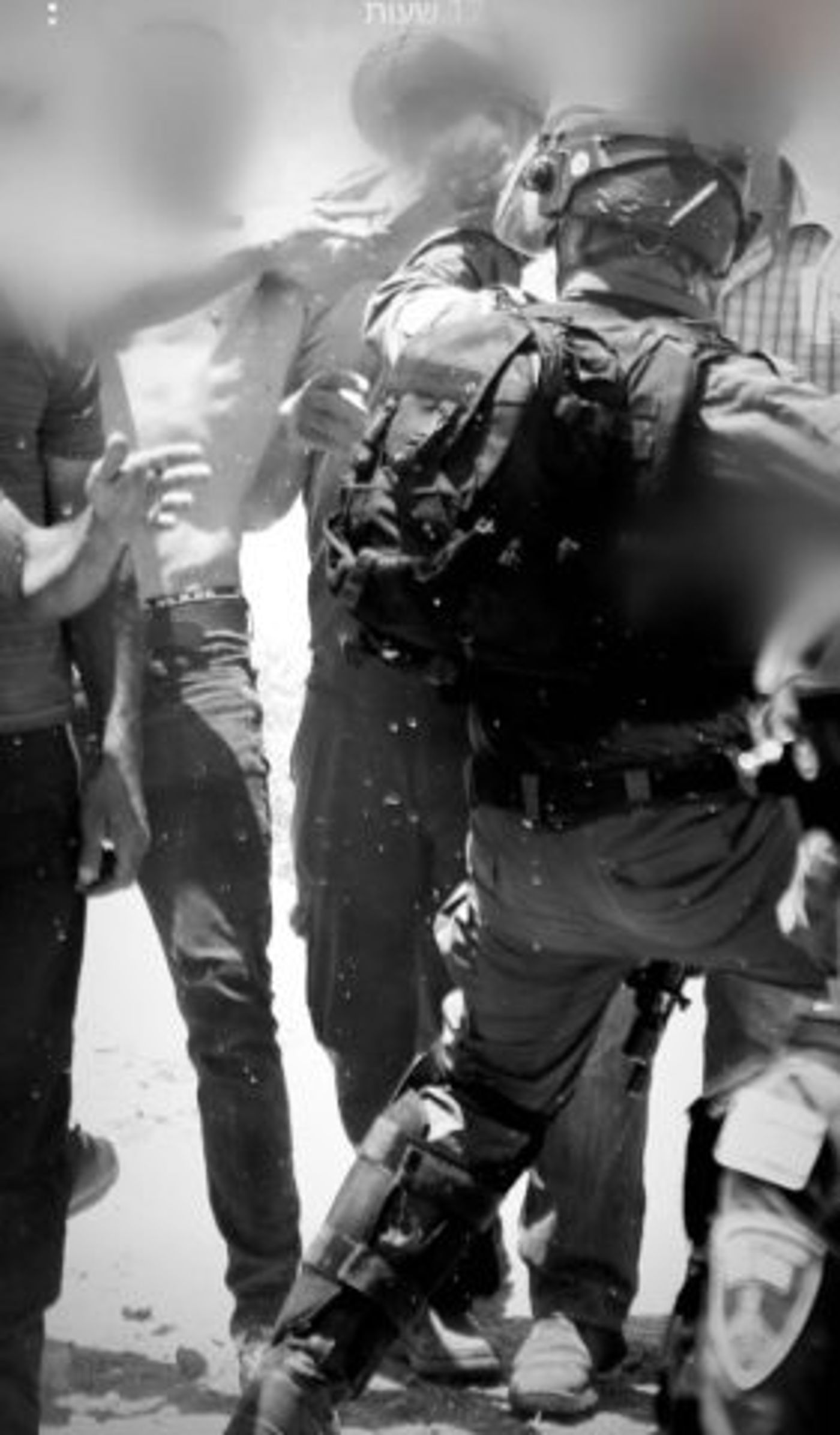 נעצרו שלושה פלסטינים שהשתתפו בהפרות סדר