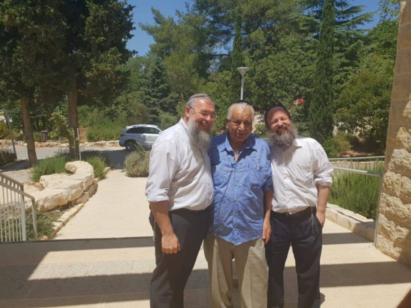 עם ראש מועצת גוש עציון שלמה נאמן (דוברות המועצה)