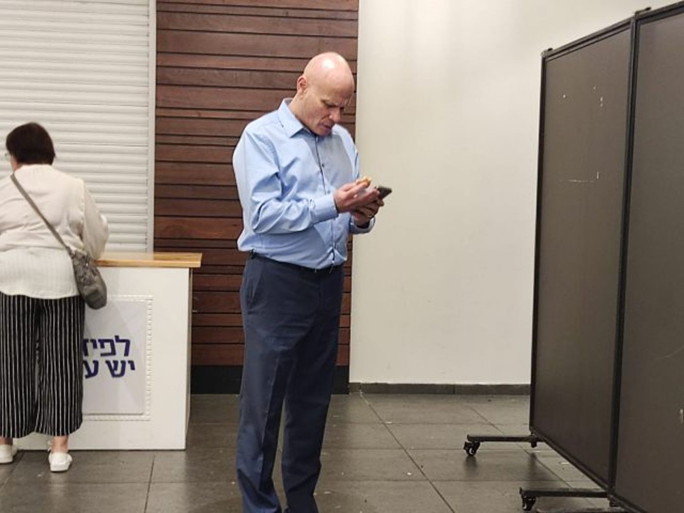 סגל בהשקת הקמפיין