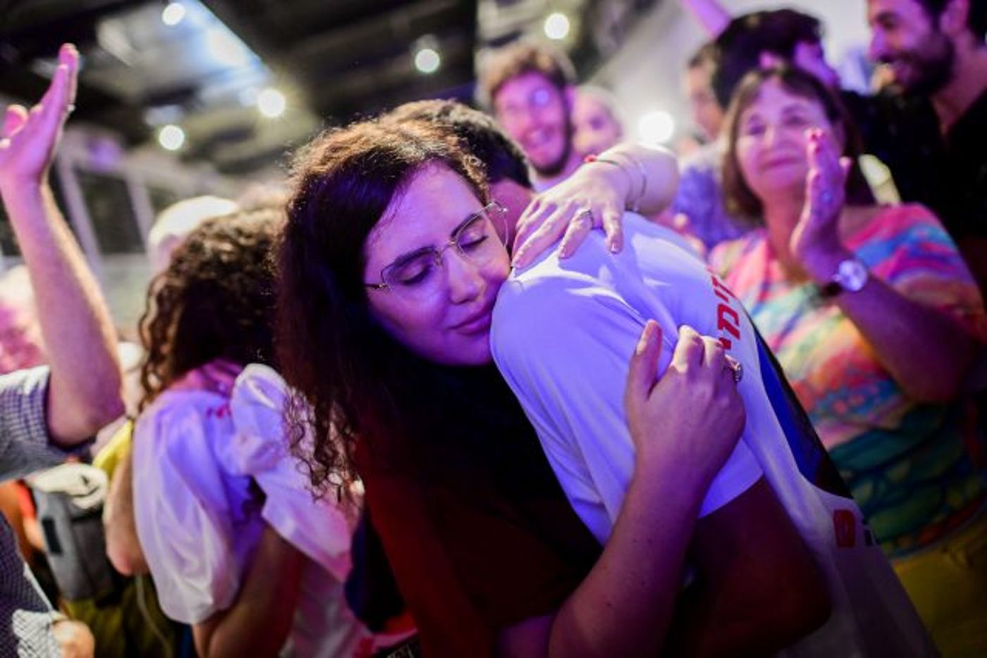 לזימי אחרי התוצאות הערב (צילון: תומר נויברג, פלאש 90)