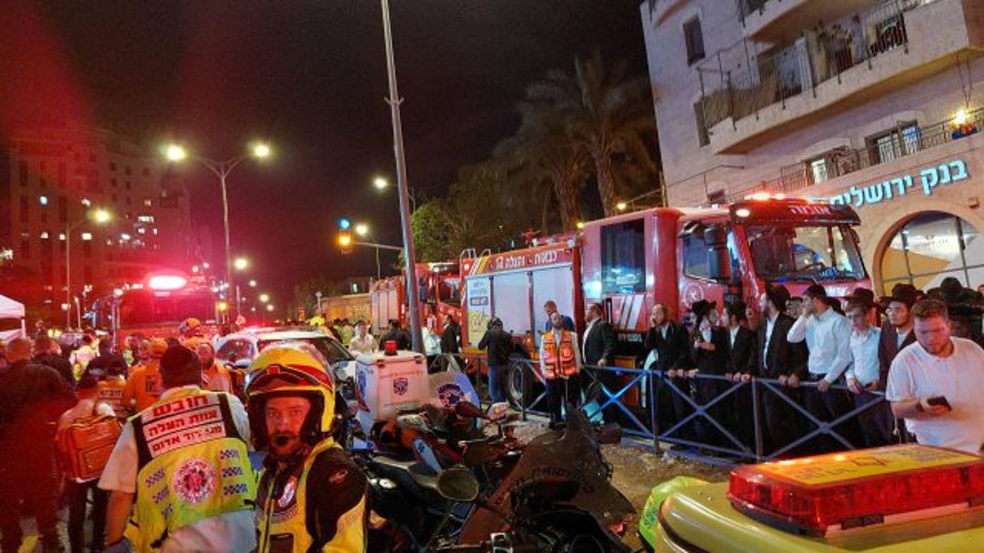 זירת התאונה