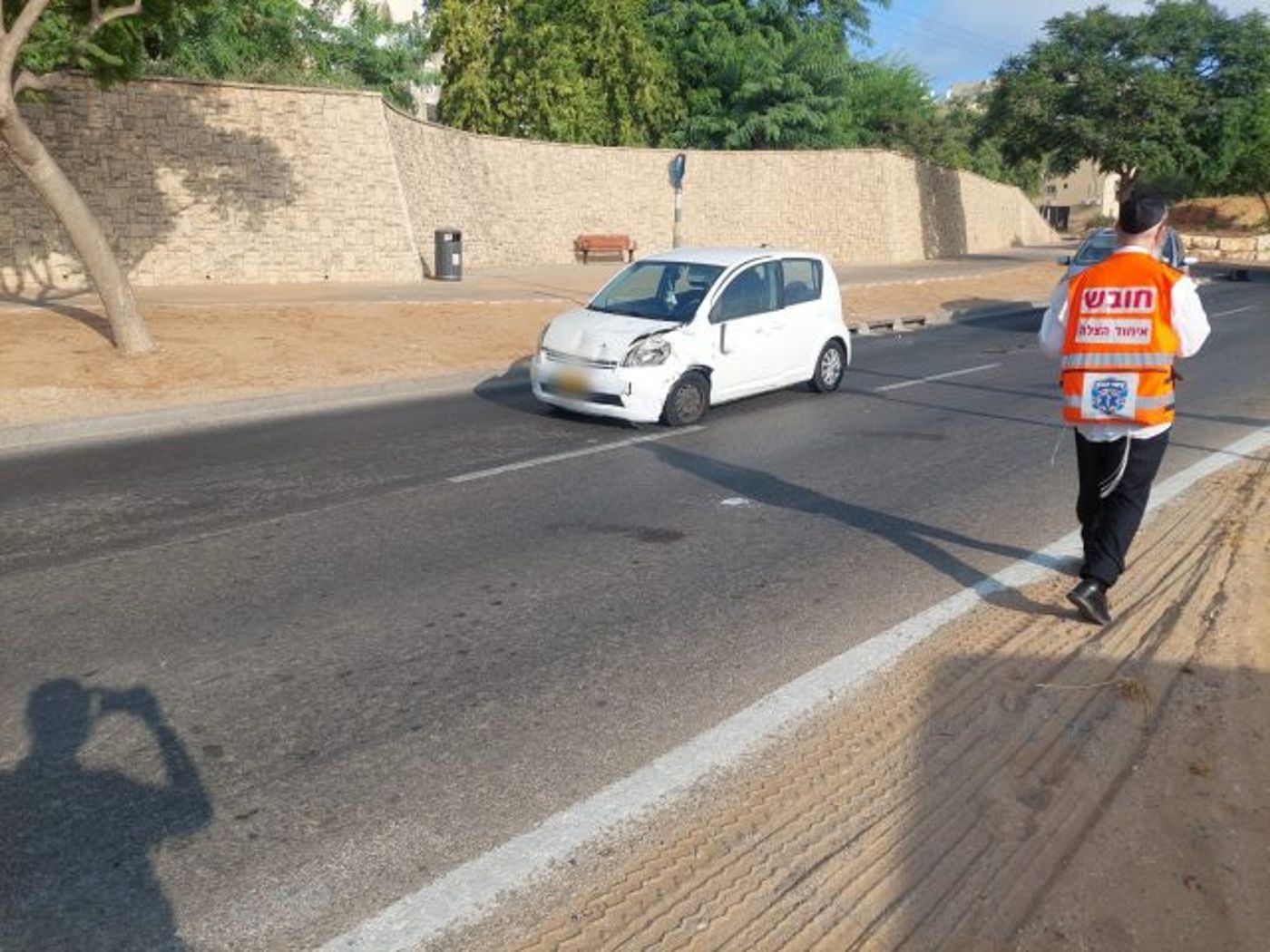 החייאה בנהג קלנועית שנפצע קשה בתאונת דרכים