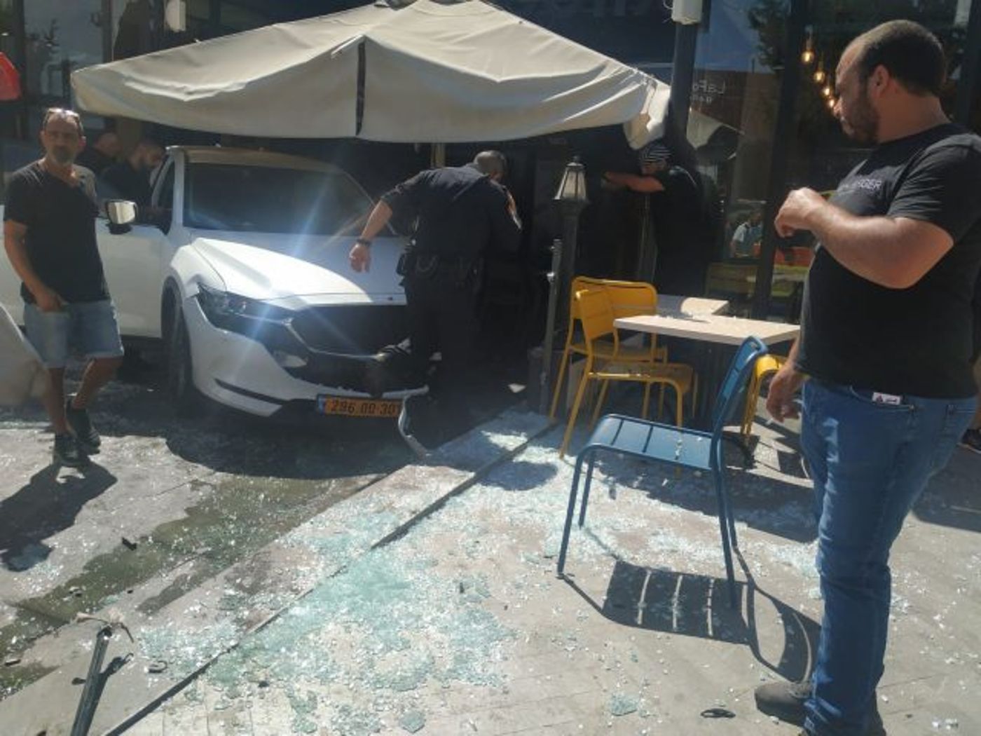 התאונה המוזרה בירושלים: "הייתי בטוח שזה מחבל"