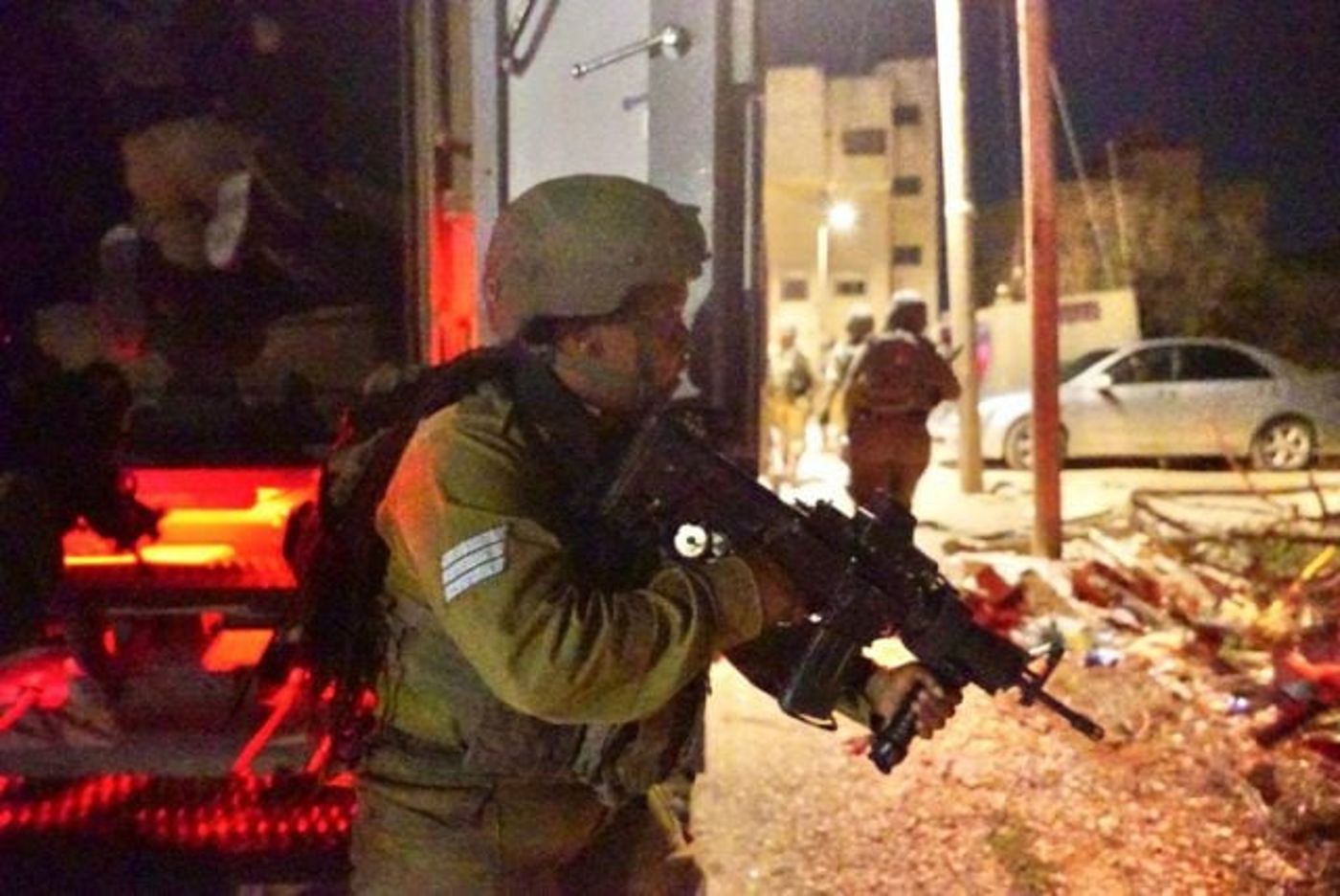 לוחמי צה"ל במעצר הלילה