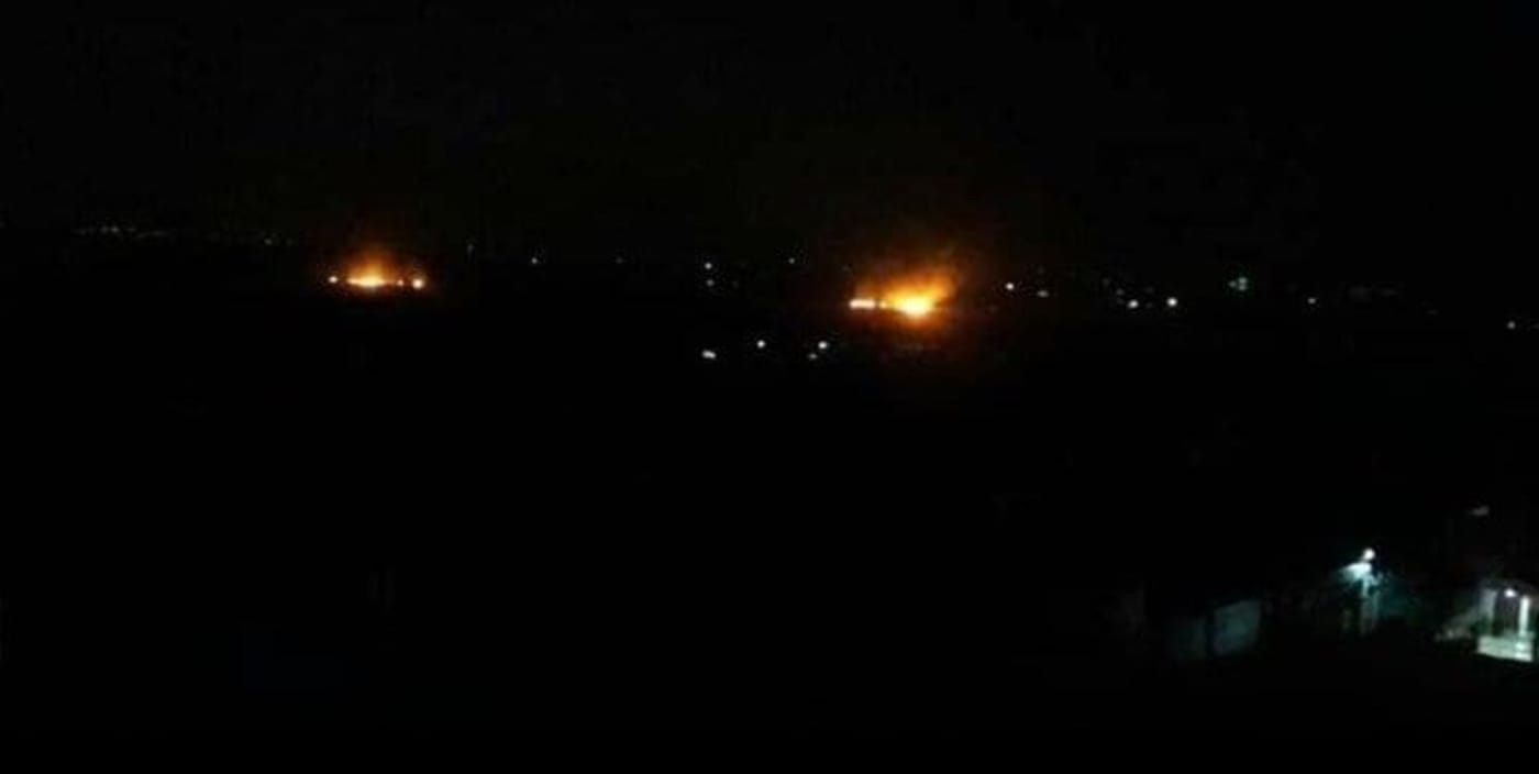 תוך שעה: תקיפות בדמשק ובנמל תעופה בסוריה