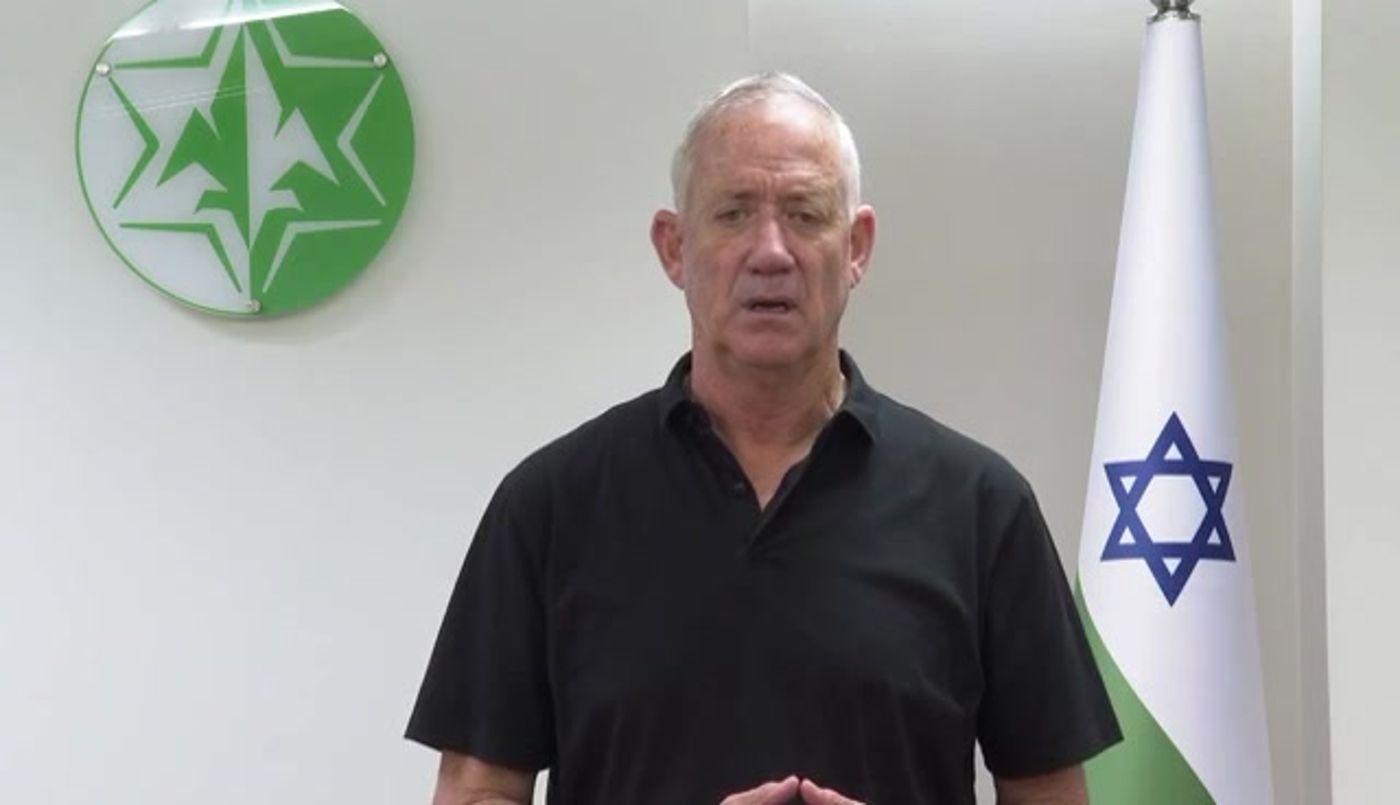 גנץ: "דורשים מהפלסטינים לפעול נגד הטרור"