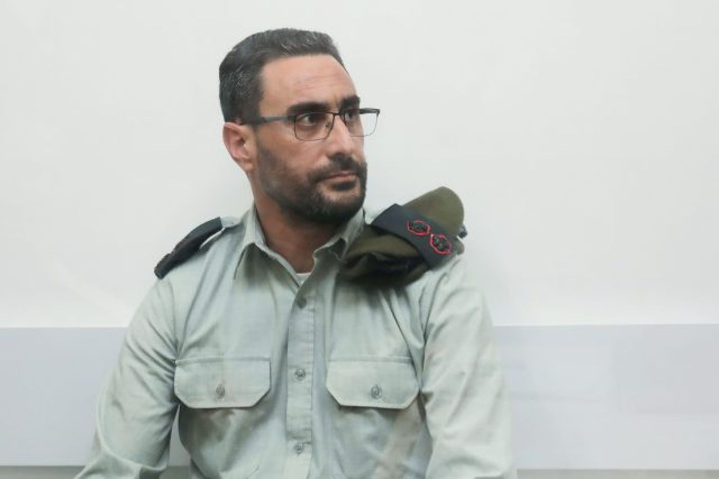 הקצין המצלם. סא"ל דן שרוני. (גדעון מרקוביץ'/פלאש90)