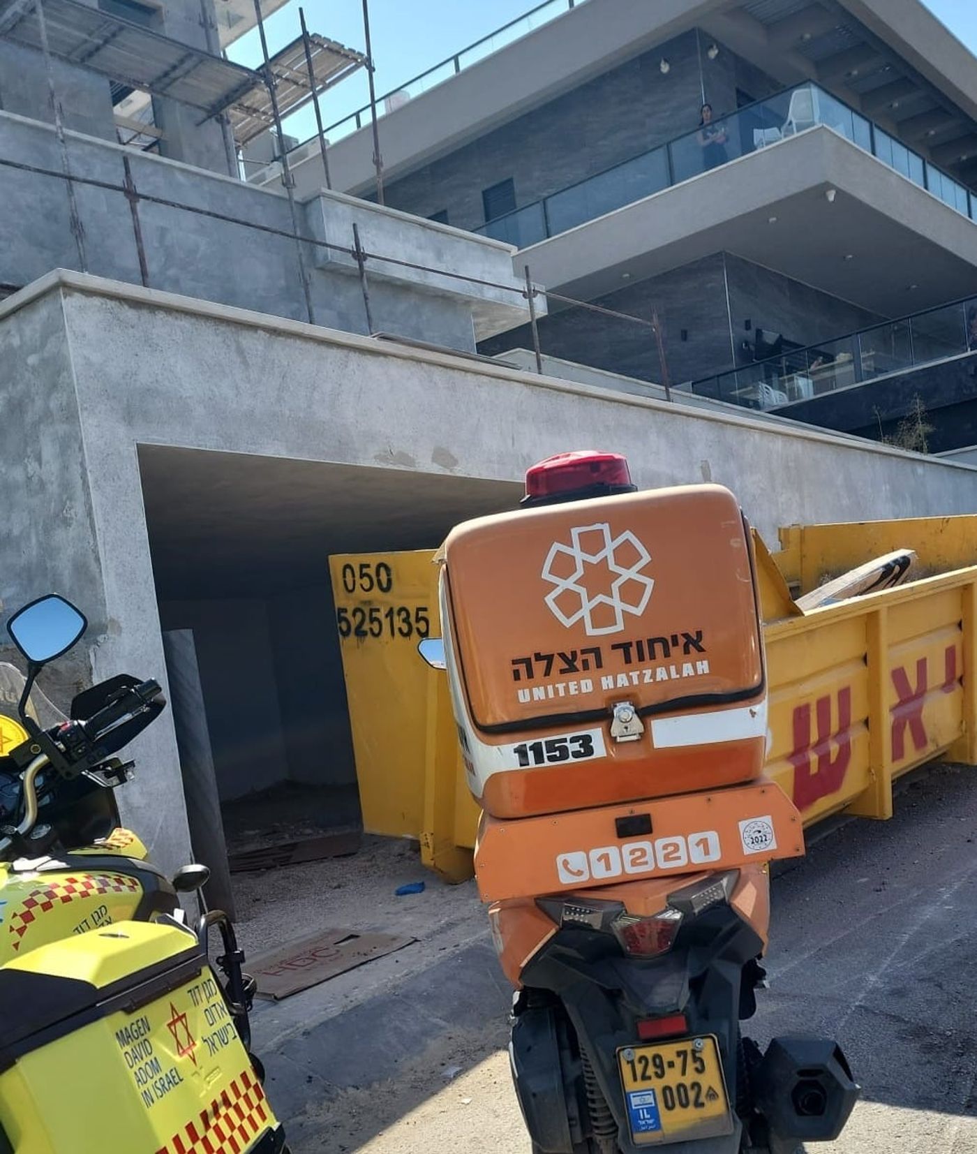 מגדל העמק: פועל נפצע בינוני בתאונת עבודה